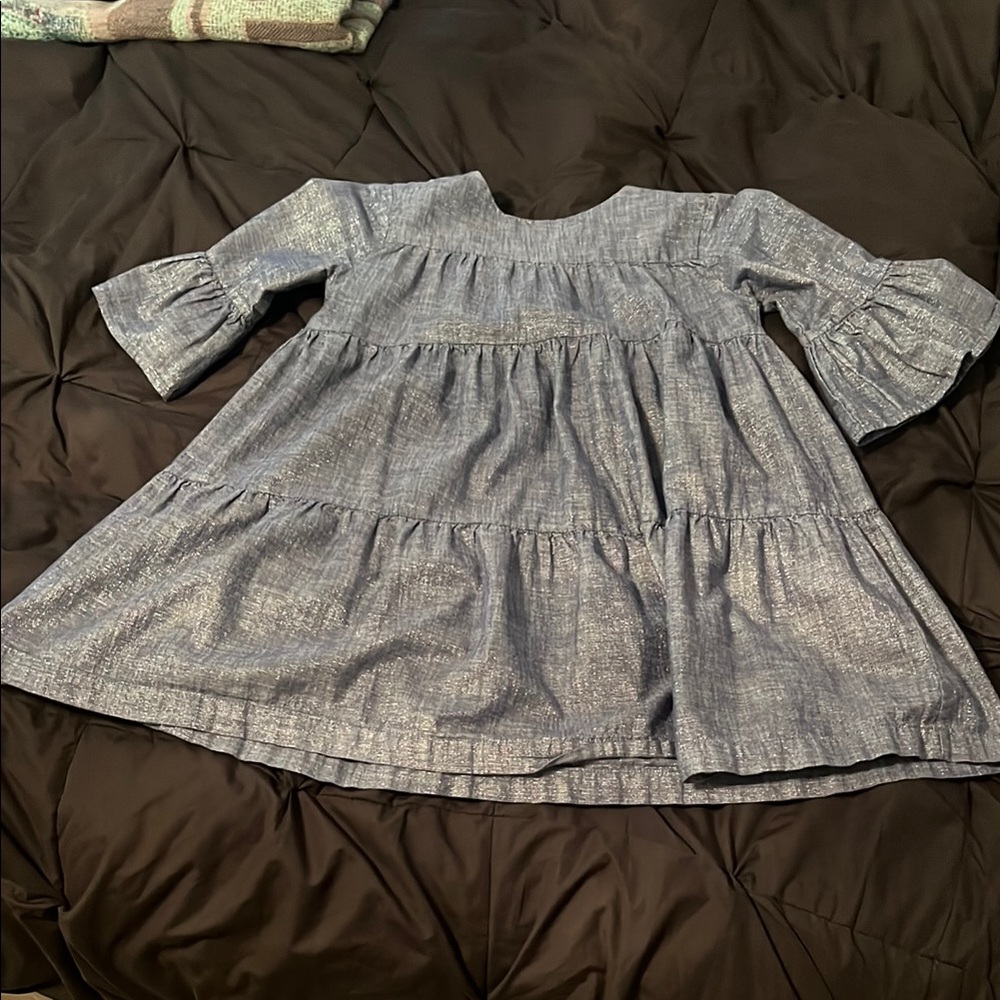 Charming Blue Kids Dress